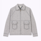 Giacca Niba in lino con zip