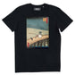 T-shirt grafica Totoro “Floating Rain” in cotone biologico