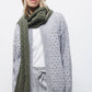 Cappotto cardigan in maglia strutturata da donna