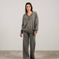 Polo in misto cashmere da donna