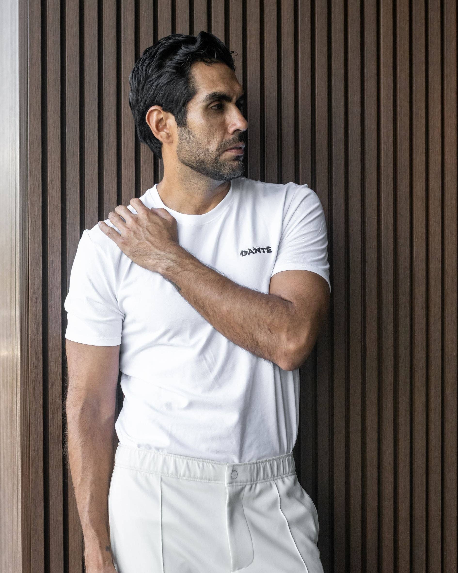 T-shirt Uomo Antimacchia con Logo