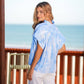 Blusa tie-dye in cotone