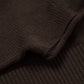 Maglione in lana a maglia rasata con collo alto