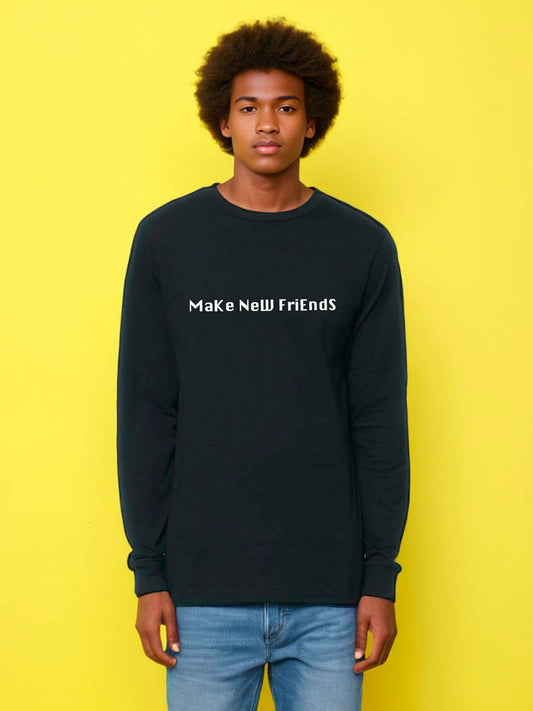 T-shirt a maniche lunghe Squid Sandwich nera