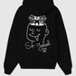 Felpa unisex con cappuccio So Good nera
