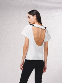 Top con schiena scoperta