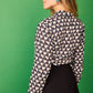 Camicia slim con stampa pinguini