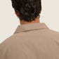 Trench classico beige unisex in cotone organico