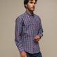 Camicia uomo in cotone 100% a quadri