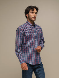 Camicia uomo in cotone 100% a quadri