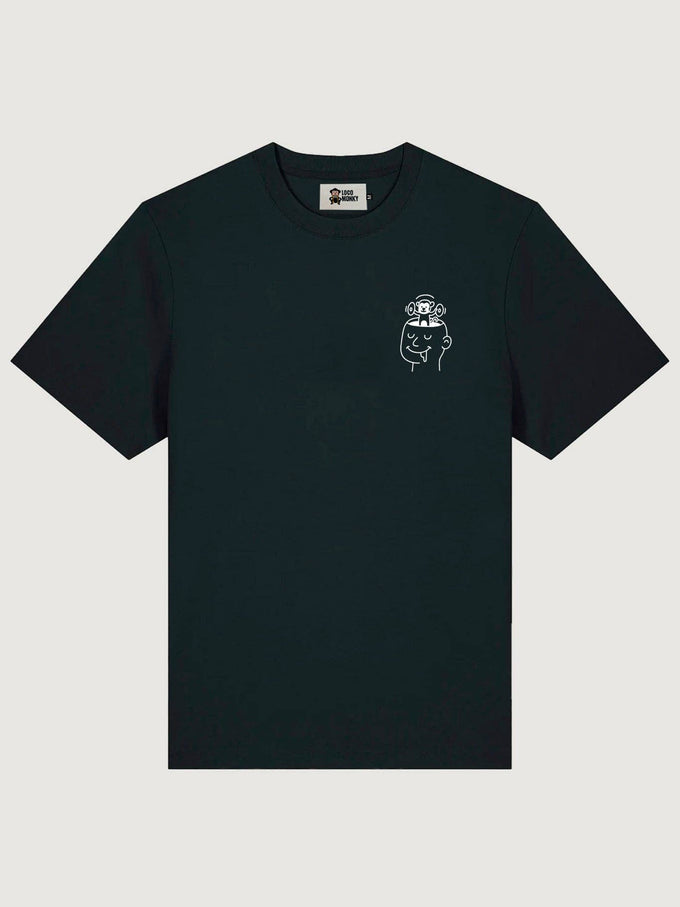T-shirt So Good nera Loco Monky