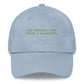 Cappellino ricamato "The Birthday Girl Needs a Margarita"