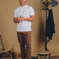 T-shirt Essentials in Cotone Organico Bianca
