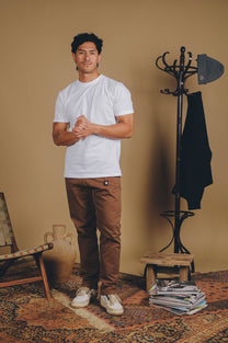 T-shirt Essentials in Cotone Organico Bianca