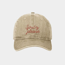 Cappellino vintage ricamato “Spritz Please”