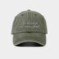 Cappellino vintage ricamato “Un Ricard, s’il vous plaît”