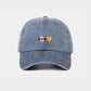 Cappellino ricamato Pokémon Ash stile vintage