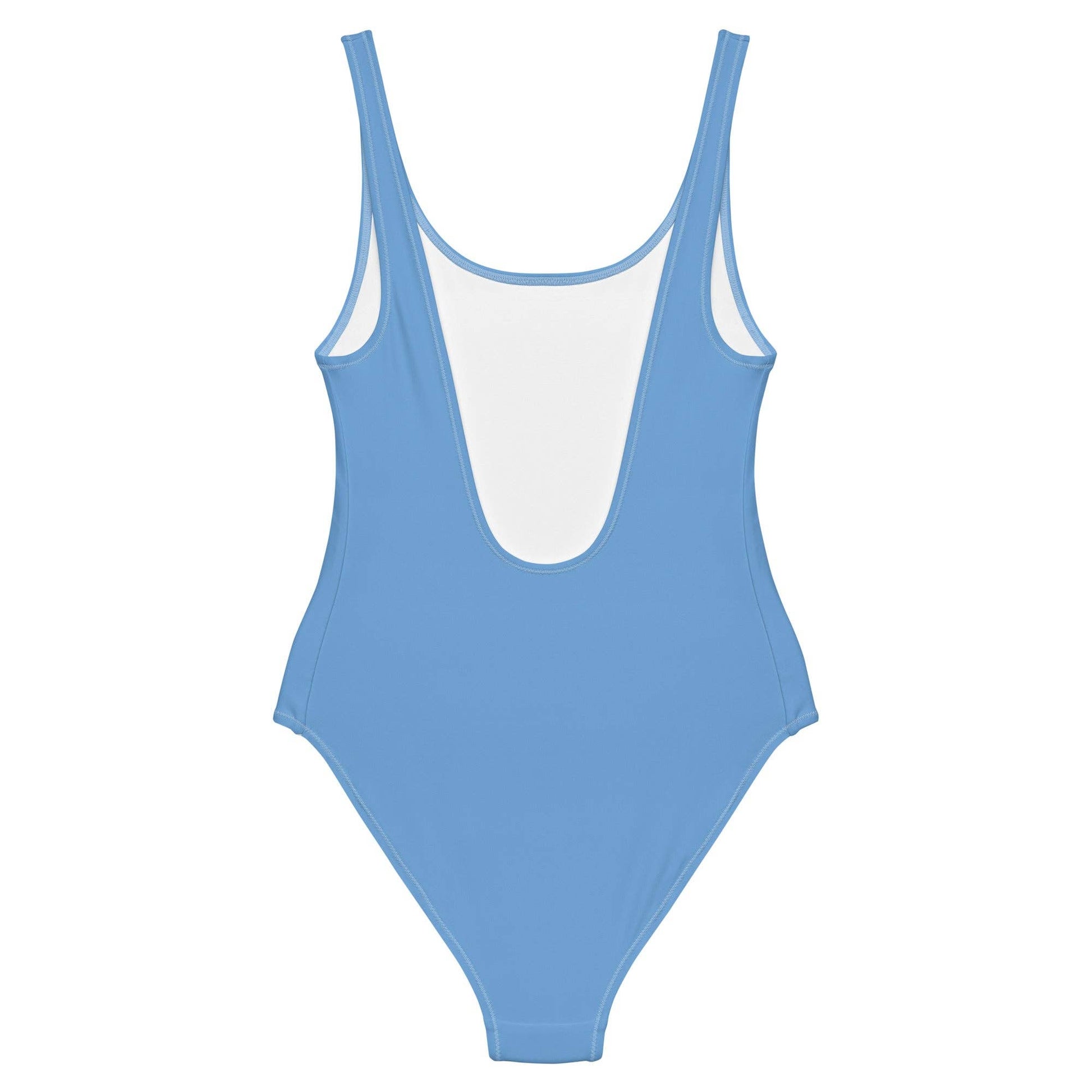 Costume intero Croissant con stampa lettering