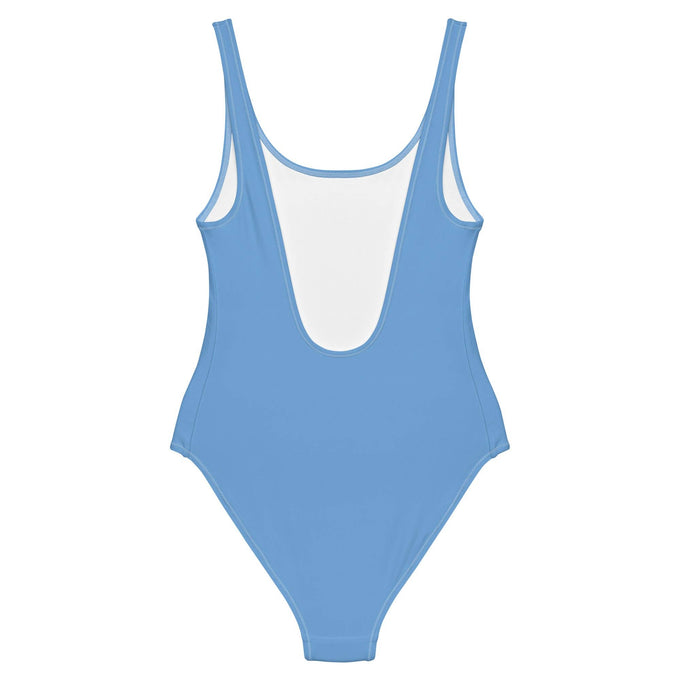 Costume intero Croissant con stampa lettering