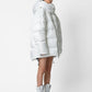 Parka oversize con logo