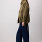 Giacca oversize con coulisse