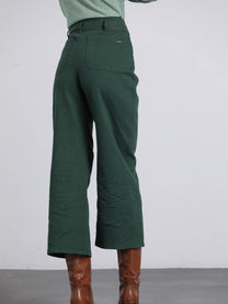 Pantaloni in twill con cintura