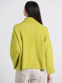 Maglione dolcevita morbido donna
