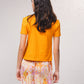 T-shirt in cotone con applicazioni di perline