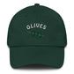 Cappellino da baseball ricamato Olives