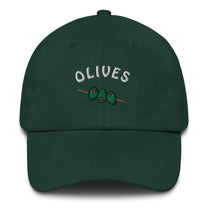 Cappellino da baseball ricamato Olives