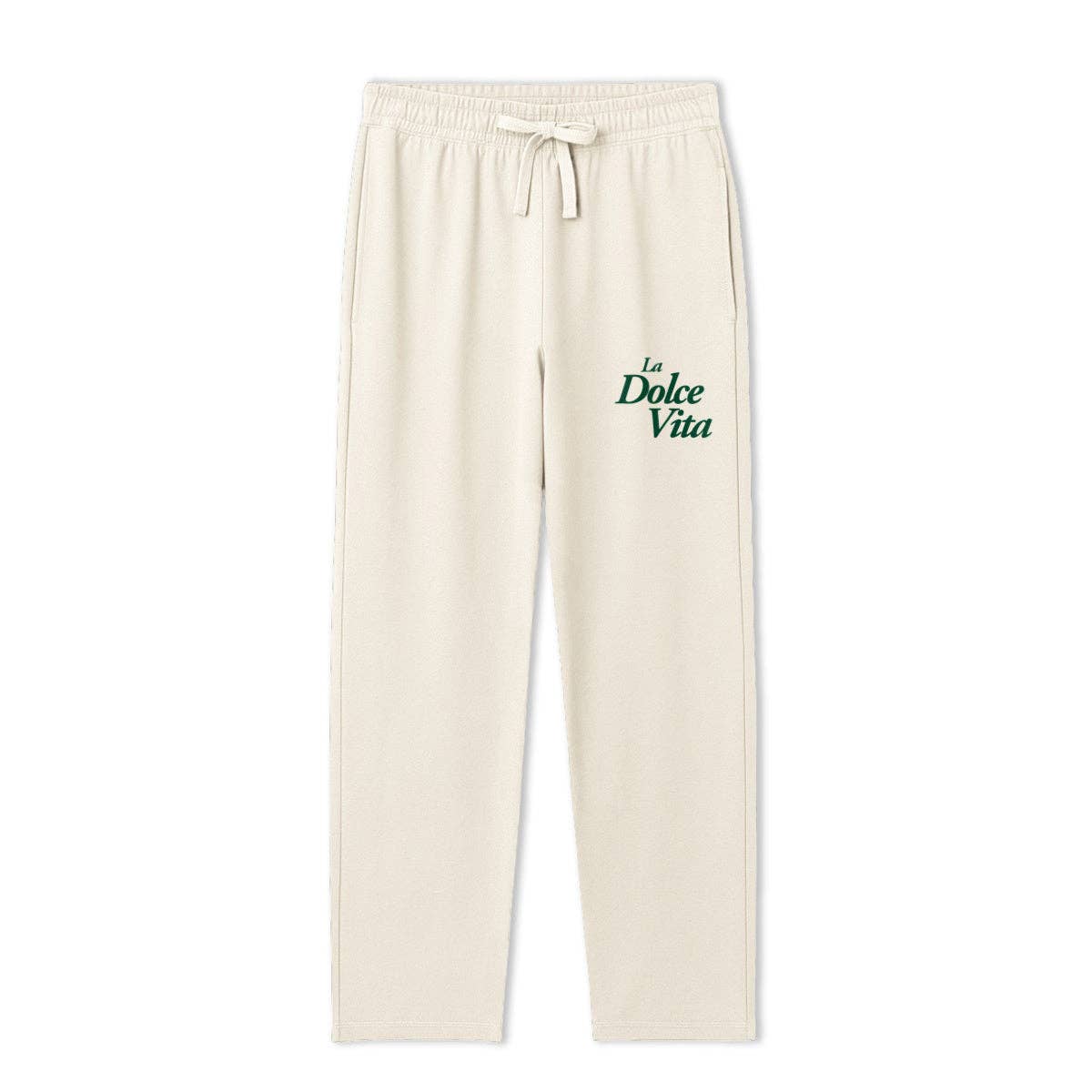Pantaloni tuta unisex in cotone biologico La Dolce Vita