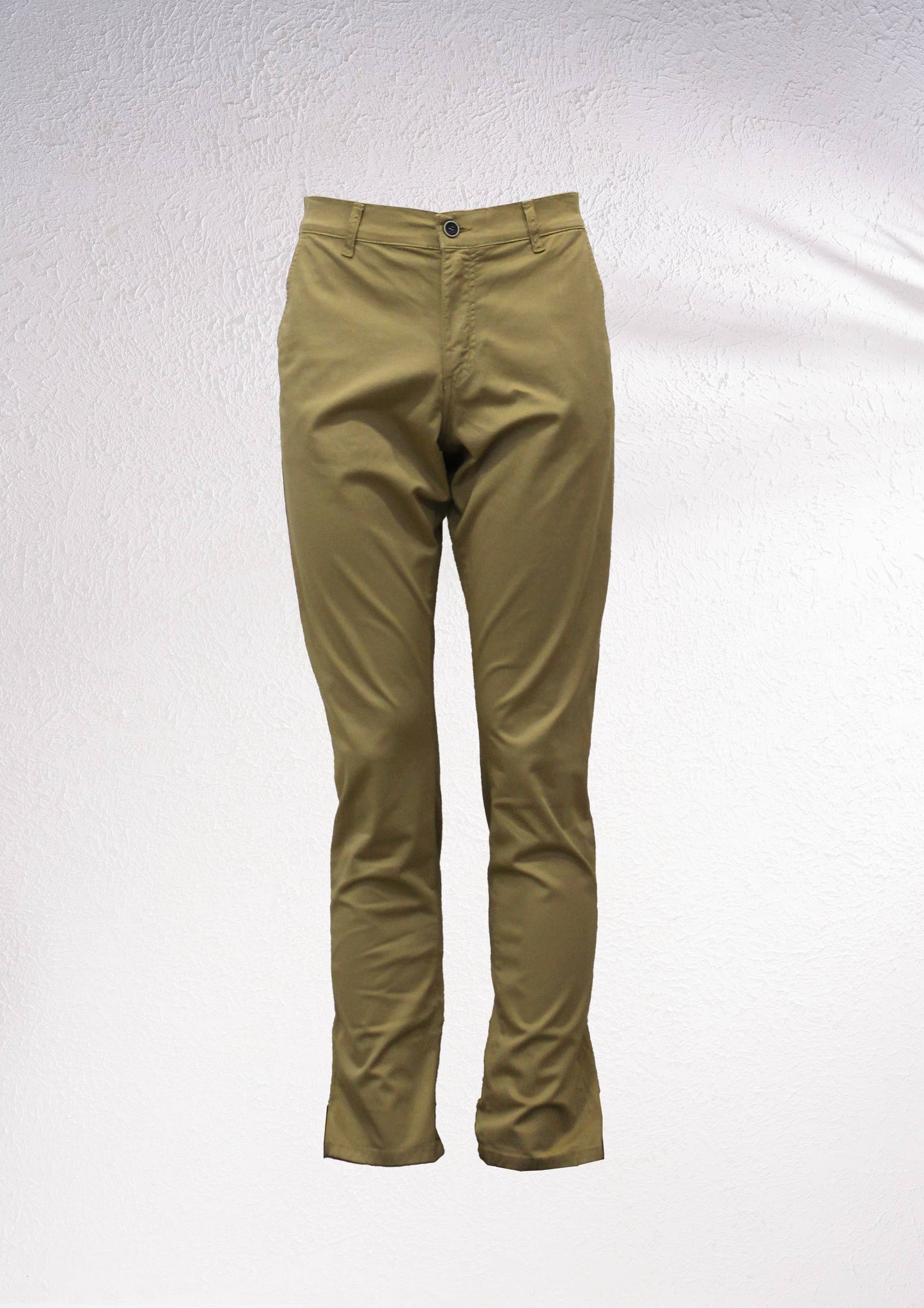 Pantaloni chino a sigaretta slim elasticizzati