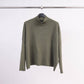 Maglione dolcevita in maglia morbida