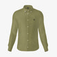 Camicia Oxford verde militare antimacchia