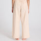 Pantaloni Thilde in popeline di cotone biologico grigio fumo