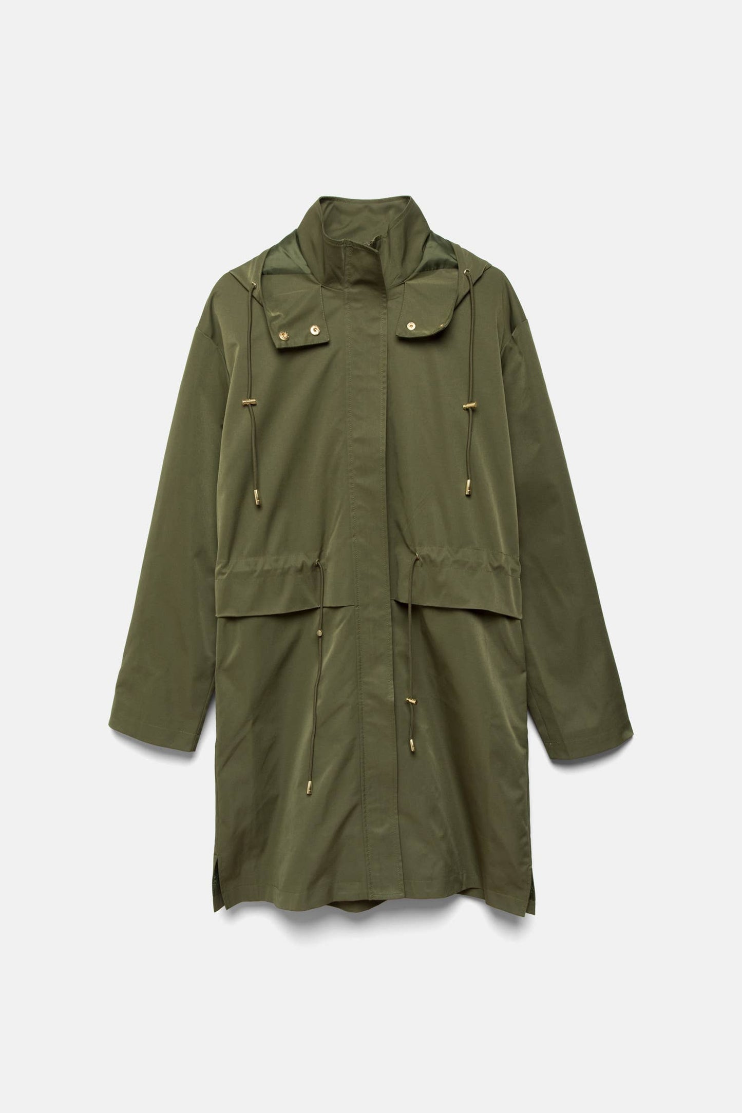 Parka semplice con cappuccio