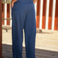 Pantaloni palazzo a vita alta