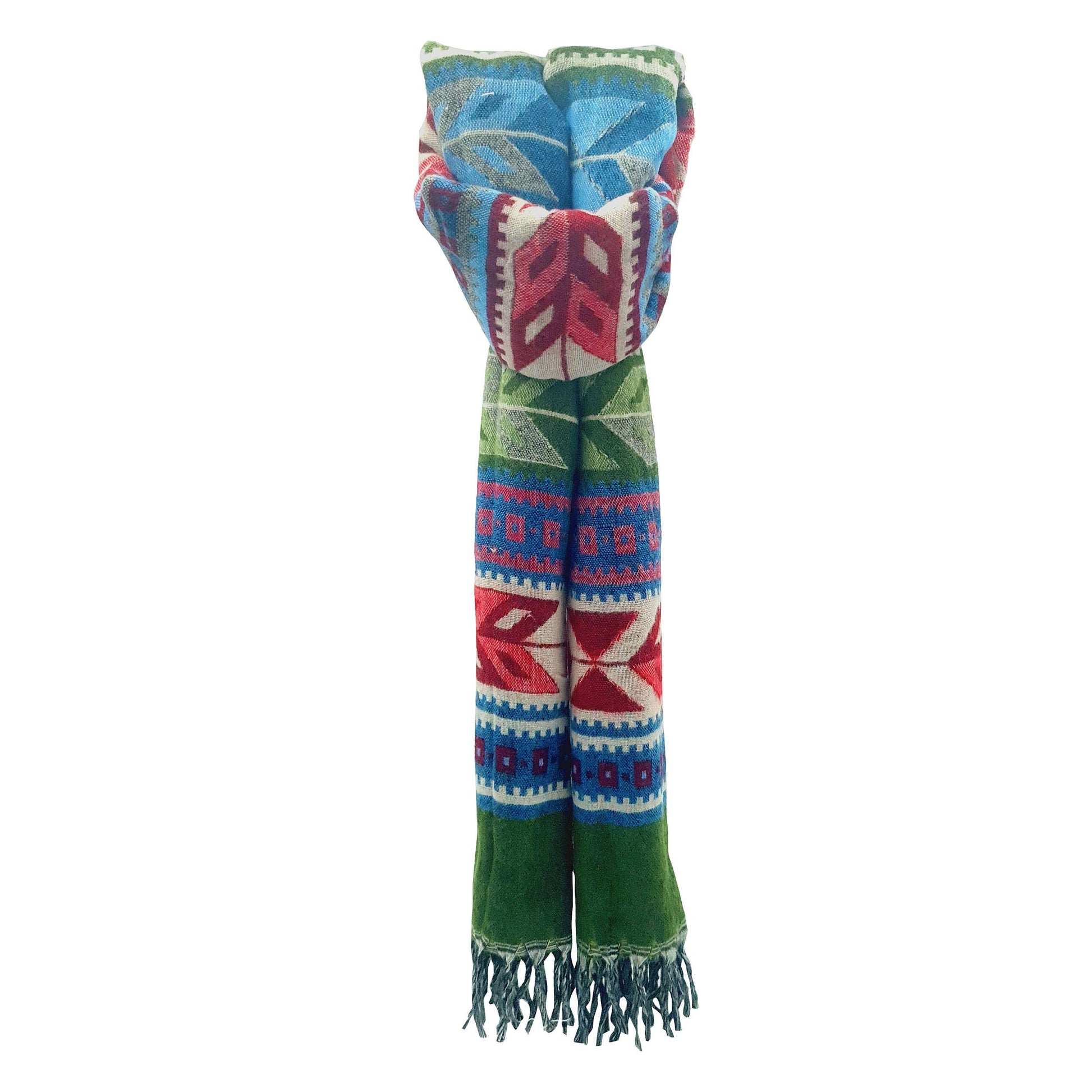 Sciarpa scialle boho XXL multicolor