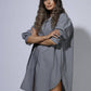 Camicia oversize in cotone