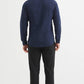 Camicia slim fit blu scuro da uomo