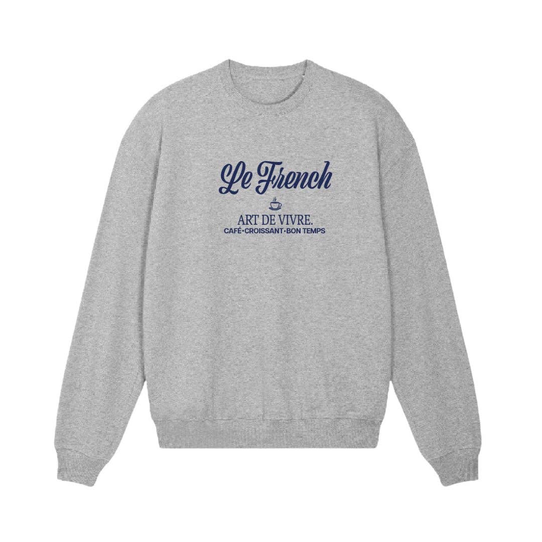 Maglione Palmeral Pigment mezza stagione ecru in cotone biologico