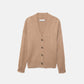 Cardigan in maglia con scollo a V