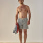 Costume da bagno uomo a righe blu cobalto