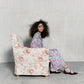 Gonna lunga in chiffon a fiori Floralis