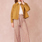 Giacca corta Versailles in gabardine di cotone