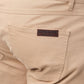 Pantaloni chino slim beige da uomo