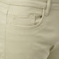 Pantaloni chino uomo slim fit color kaki in cotone stretch
