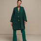Cardigan cappotto in maglia oversize con bottoni