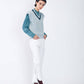 Gilet in maglia Risca con scollo a V