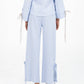 Pantaloni a Righe Blu Skyline
